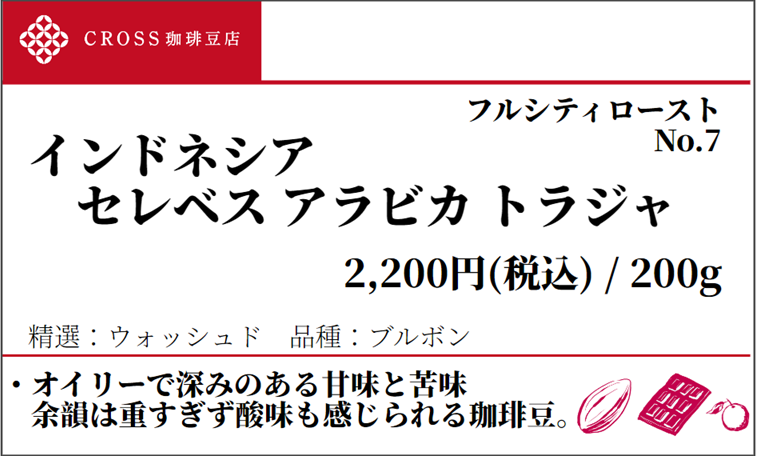 店頭_ストレート_インドネシア_セレベスアラビカ